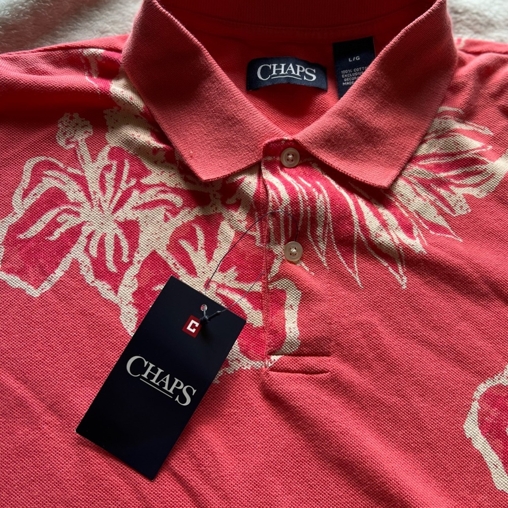 Mens Chaps dress shirt. NWT